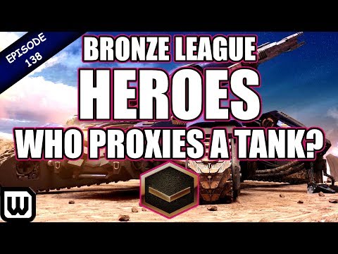 BRONZE LEAGUE HEROES #138 | Who Proxies a TANK?! ironlawyer vs stikkykiddy
