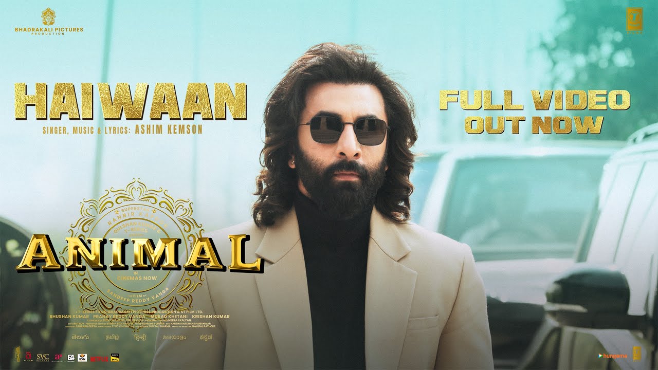 Haiwaan Lyrics - Animal Full Video lyric and TelugusongLyrics in English, Hindi and Telugu Lyrics - Ashim Kemson Haiwaan Lyrics - Animal Full Video lyric and TelugusongLyrics in English, Hindi and Telugu
