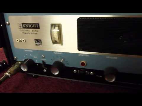 audrad's Knight KN2590 CB radio cosmetic view