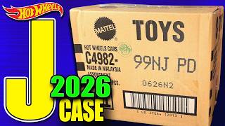 Unboxing Hot Wheels 2026 J Case: Did I get a Super Treasure Hunt?