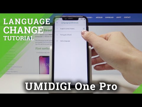 How to Change Language in UMIDIGI One Pro – Language Setup