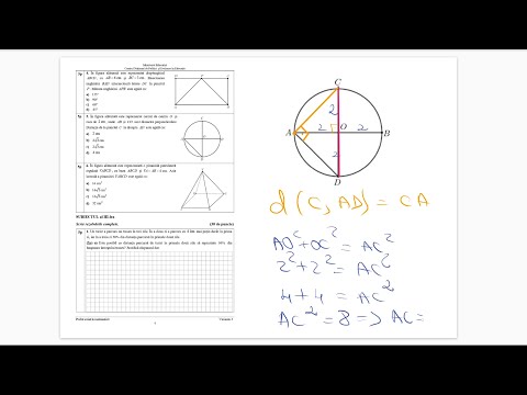 Rezolvarea subiectului de Evaluare Nationala 2021 - Matematica