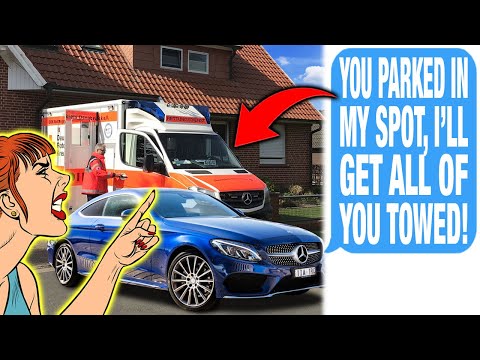 Neighbor Blocked My Driveway During A Medical Emergency & Tried To Get An Ambulance TOWED!