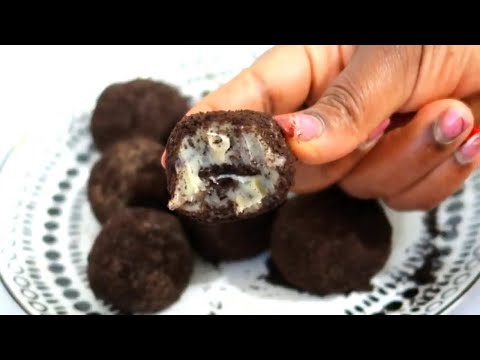 3 Ingredients Oreo Truffles | Oreo Brigadeiros