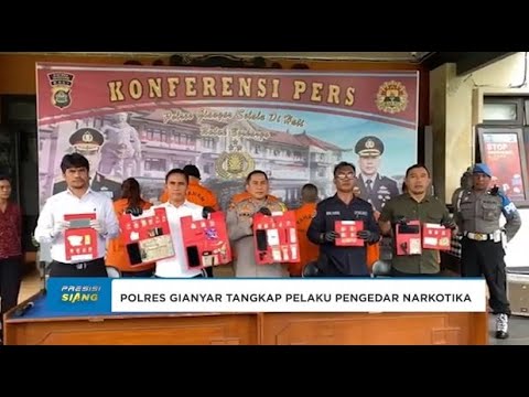 SATUAN NARKOBA POLRES GIANYAR BERHASIL TANGKAP PELAKU PENGEDAR NARKOTIKA