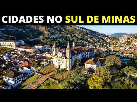 10 Cidades PACATAS e CHARMOSAS No Sul de MINAS GERAIS!