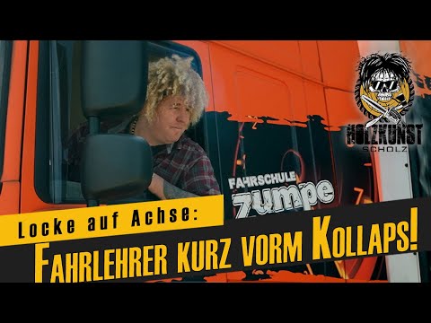 Locke auf Achse / Letzter Tag LKW Fahrschule / Holzkunst Scholz offiziell