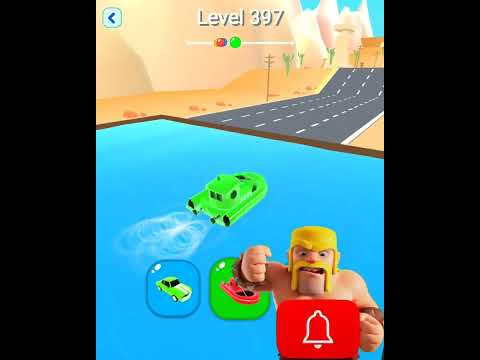 Shape-shifting Funny Race All Levels Gameplay Walkthrough Master Level #397 BeamNG.drive #Shorts