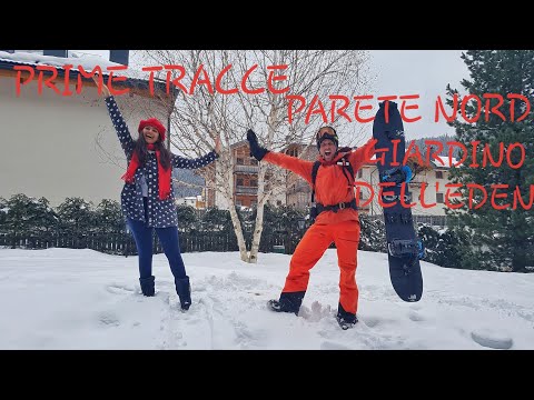 Prime Tracce Parete Nord Giardino dell'Eden - Corvara - Dolomites