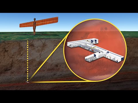 The Slice of Mars 1km Under Northern England