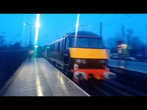Trains at wigan north western (mostly freight)