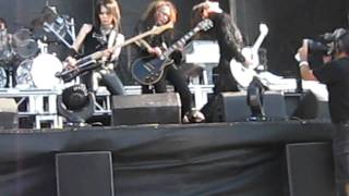 X JAPAN live @ Chicago (Lollapalooza 2010) - X [Fragment] (08.08.2010)