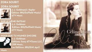 Céline Dion - Zora sourit (European CD and 12 inch maxi single)