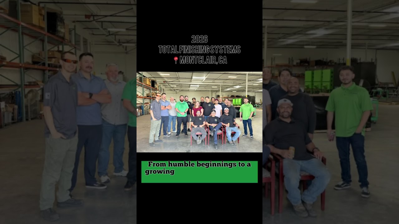 From 1 man to 65. Total Finishing‘s growth over the last 7 years!