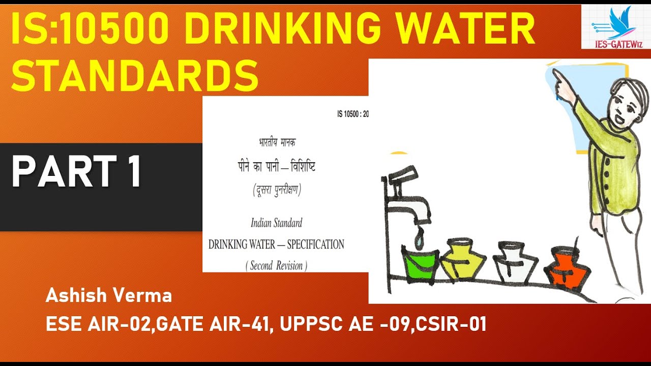 IS 10500 drinking water standard?