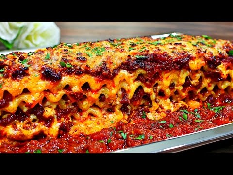 EPIC ITALIAN LASAGNA - How to make the best Lasagna Recipe
