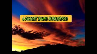 Download lagu Langit bumi bersaksi mp3