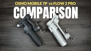 DJI Osmo Mobile 7P או Insta360 Flow 2 Pro - איזה מהם הכי מתאים לצרכים שלך