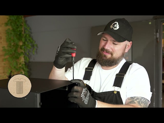 Vidéo teaser pour BIG FRED Gasgrill | Einbauregal aufbauen | Burnhard TOOL TIME