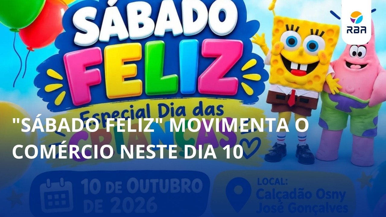Sábado de diversão e compras movimenta o comércio de Rio do Sul