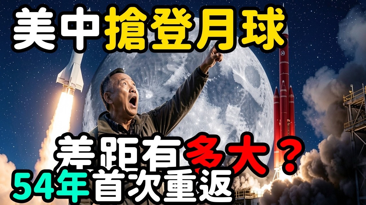 美國重返月球中國差在哪？ | 馬一峰