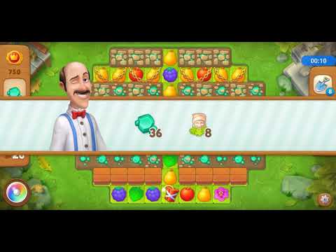 #Gardenscapes LEVEL 750