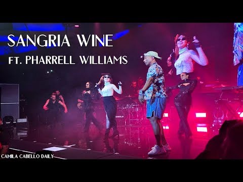 Camila Cabello & Pharrell Williams - Sangria Wine (Never Be The Same Tour)