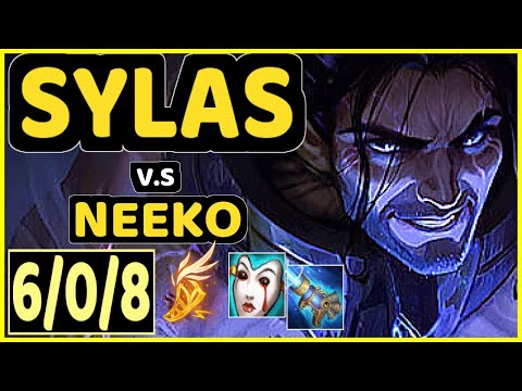 XERO (SYLAS) vs NEEKO - 6/0/8 KDA MID CHALLENGER GAMEPLAY - BR