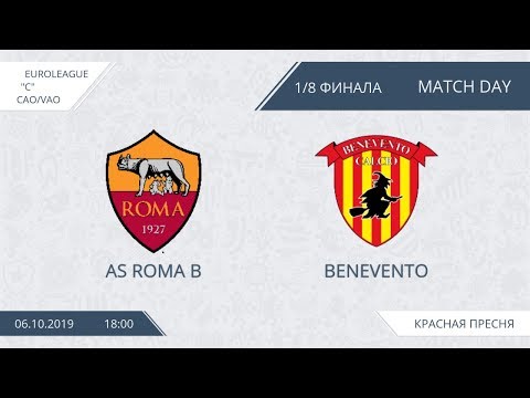 AFL19. EuroLeague. CAO/VAO. Division C. 1/8 Finals. AS Roma B - Benevento