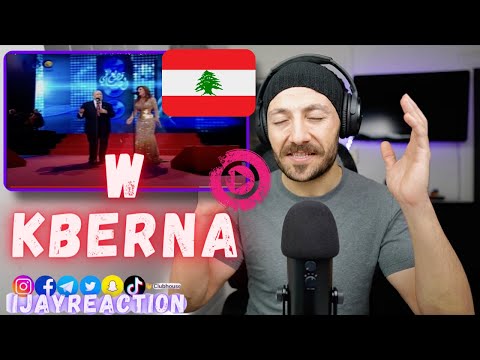 🇨🇦 CANADA REACTS TO Najwa Karam & Wadii3 El Saafi - W Kberna وديع الصافي ونجوى كرم - وكبرنا REACTION