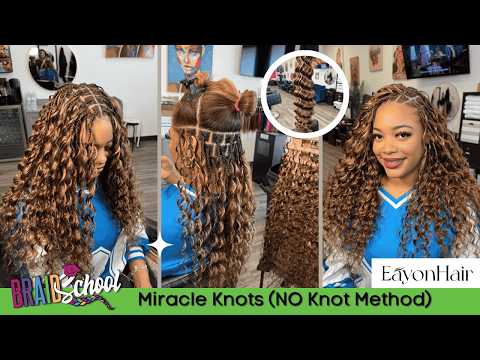 Blend 4/27/30 Color Crochet Miracle Knots *Beginner Friendly Ft. EayonHair
