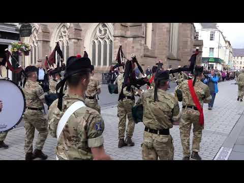 "Wha' Saw The 42nd?" - The Black Watch - 2018 Homecoming Parade Perth [4K/UHD]