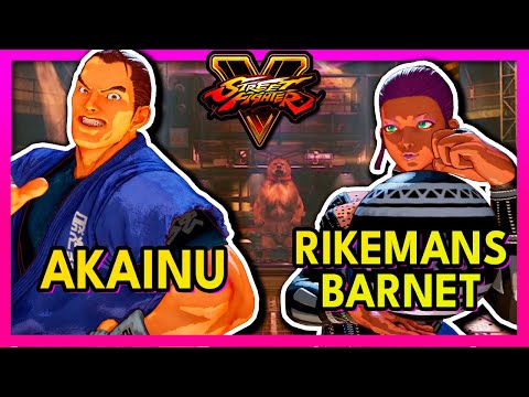 SFV 🥊 Akainu (DAN) VS Rikemansbarnet (MENAT) 🥊 スト5  🥊 SF5 🥊 Street Fighter 5