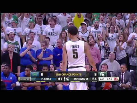 Bryn Forbes 3-Pointer vs. Florida
