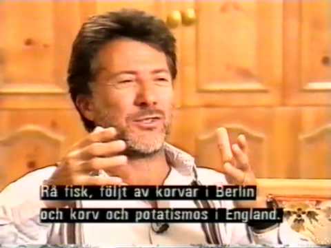 Dustin Hoffman farts in Swedish TV