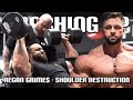 CRITIQUING REGAN GRIMES | SHOULDER DESTRUCTION WORKOUT on COACHING UP