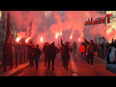 Thousands Of Protesters March Against 'NATO Warmongering' In Paris | Ukraine | Macron