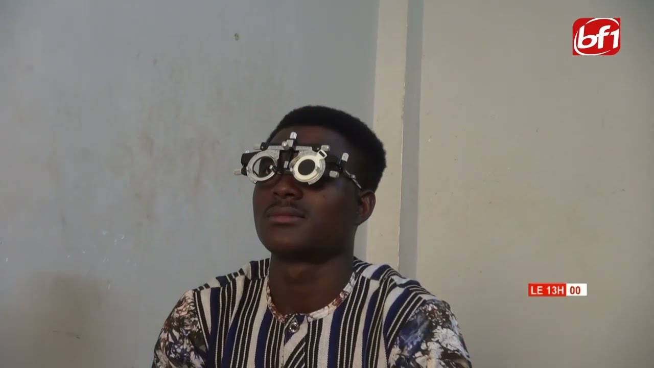 Prévention des troubles visuel : le personnel  de BF1 Bobo pris en charge par Lapaire