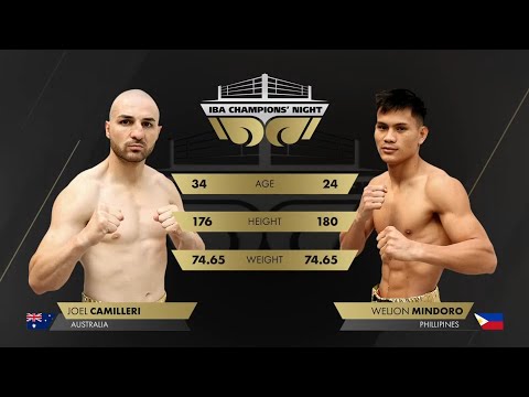 Joel Camilleri (AUS) vs Weljon Mindoro (PHI) | IBA Champions' Night | December 6, 2024 | Dubai, UAE
