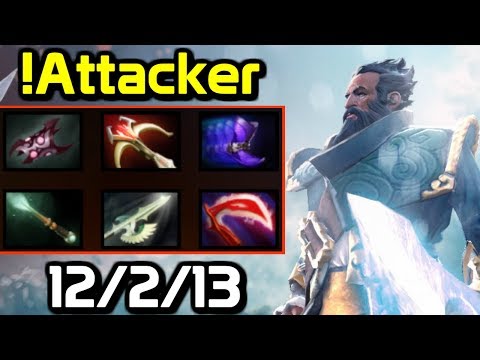 The Best Kunkka ever vs Pros - !Attacker full game vs Crystallize Luna, Aui_2000 w/ Black^