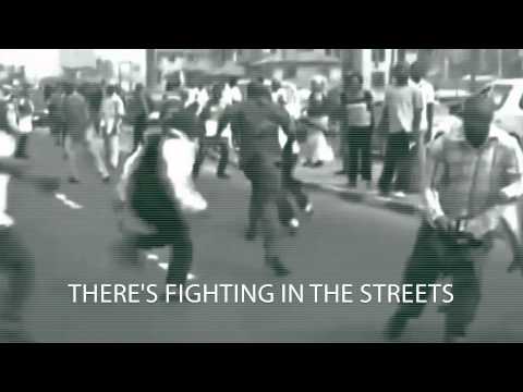 ManLiftingBanner - FIGHTING IN THE STREETS