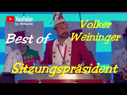 Der Sitzungspräsident "Volker Weininger" - Best of
