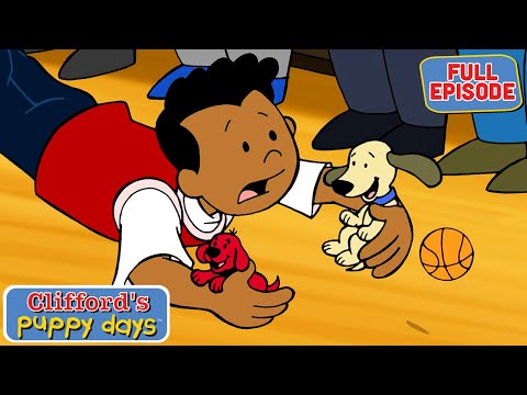 バスケットボールベビーシッター | フルエピソード | キッズ向けカートゥーン | クリフォードの仔犬時代 (Basketball Babysitter | Full Episode | Cartoons for Kids | Clifford's Puppy Days)