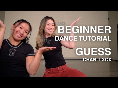 BEGINNER Dance Tutorial (w/ a bit of floorwork!) | Guess - Charli XCX Choreography