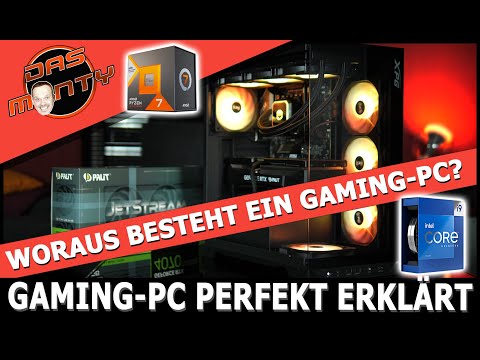 Gaming PC Komponenten erklärt | Einsteigerguide zu allen Komponenten eines Gaming-PCs | DasMonty