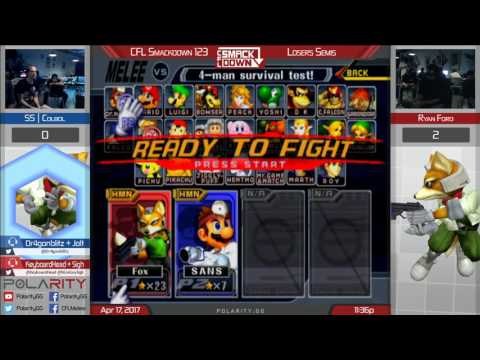 CFL Smackdown 123 Melee - SS | Colbol (Fox) vs Ryan Ford (Fox, Doc) - Losers Finals