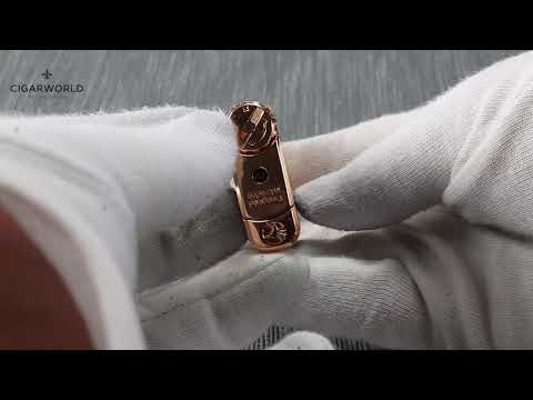 Colibri Pfeifenfeuerzeuge Pacific II schwarz rose-gold 1 Stück / einzeln 294589