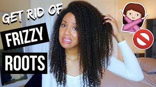 HOW TO GET RID OF FRIZZY ROOTS FOR GOOD!🚫