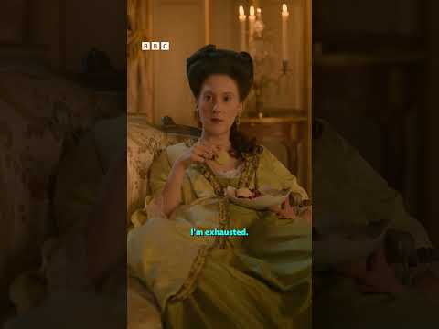 Not lazy, just energy efficient #MarieAntoinette #iPlayer