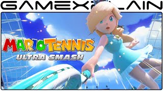 NEW Mario Tennis: Ultra Smash Characters - Rosalina, Daisy, Wario, DK, Waluigi, Yoshi (Gameplay)